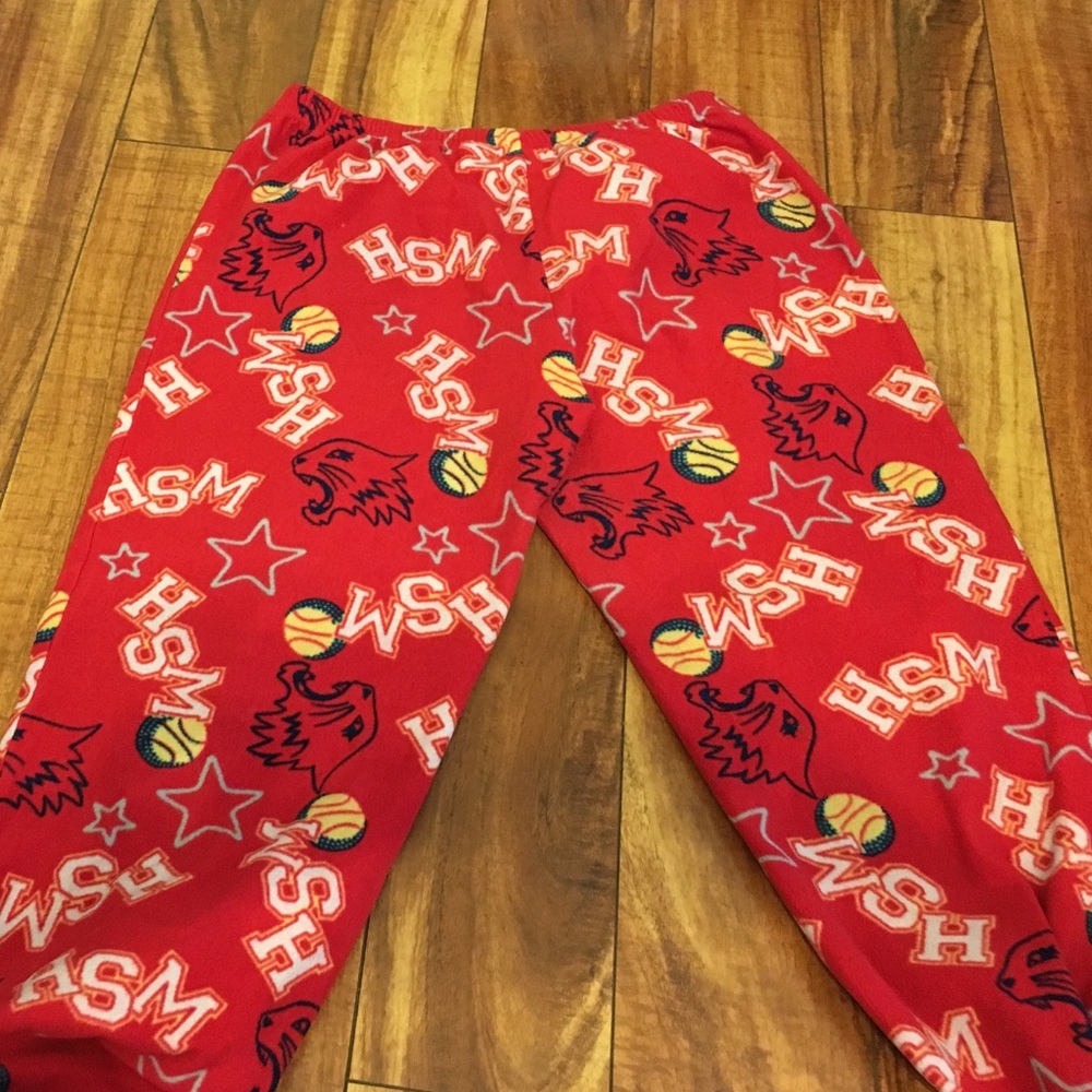 High school musical sweat pants.