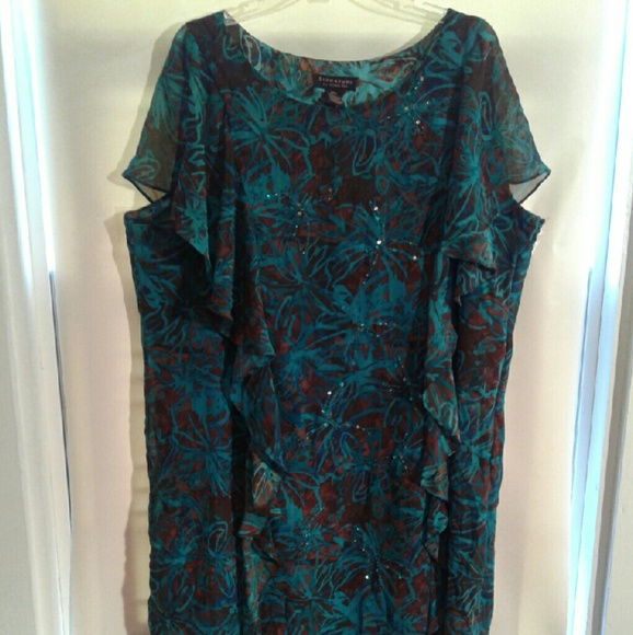 PLUS SIZE Signature  by Robbie B Dress - Picture 1 of 4