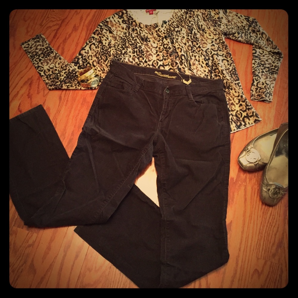 Dark Brown Boot Cut Cords