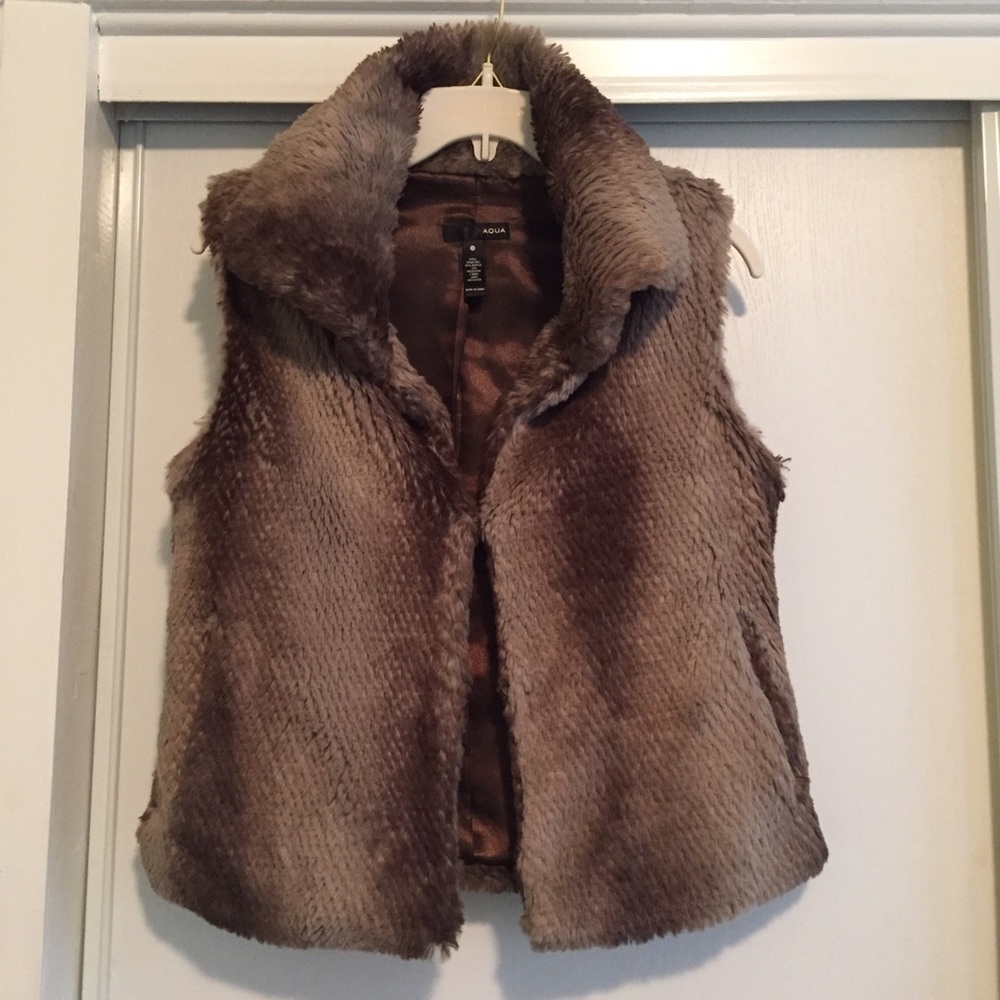Super soft faux fur vest