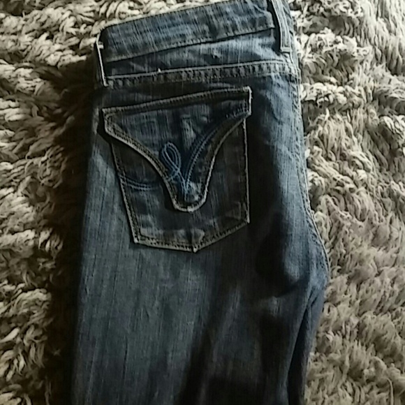 RARE Kitson Jeans Robertson Roll Me - Picture 2 of 4