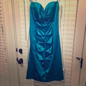 Teal dress