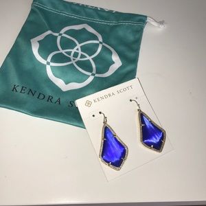 Kendra Scott Cobalt Alex Earrings