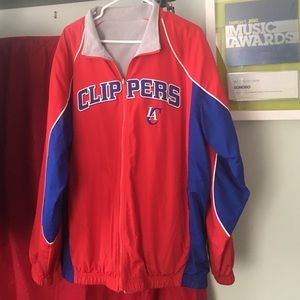 Reversible LA Clippers jacket by Adidas