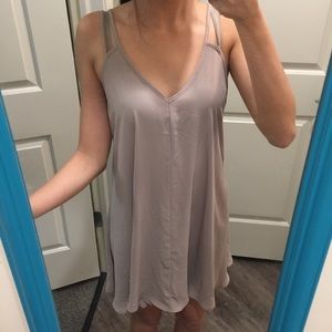 Brandy Melville Open Back Dress (Dusty Rose color)