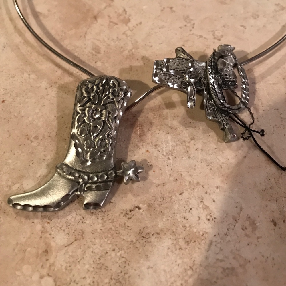 Western Boot and saddle Charm !