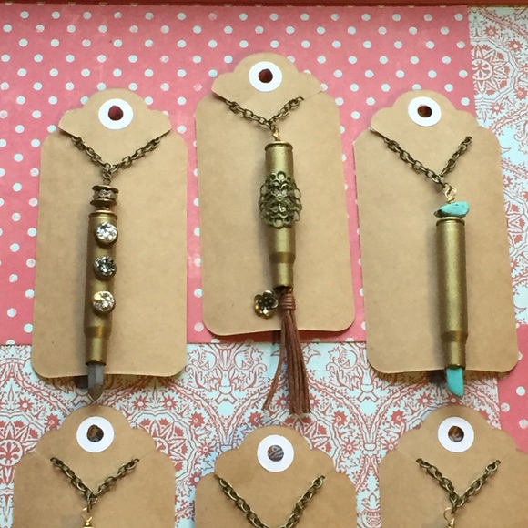 Bullet Shell Necklaces - Picture 2 of 3