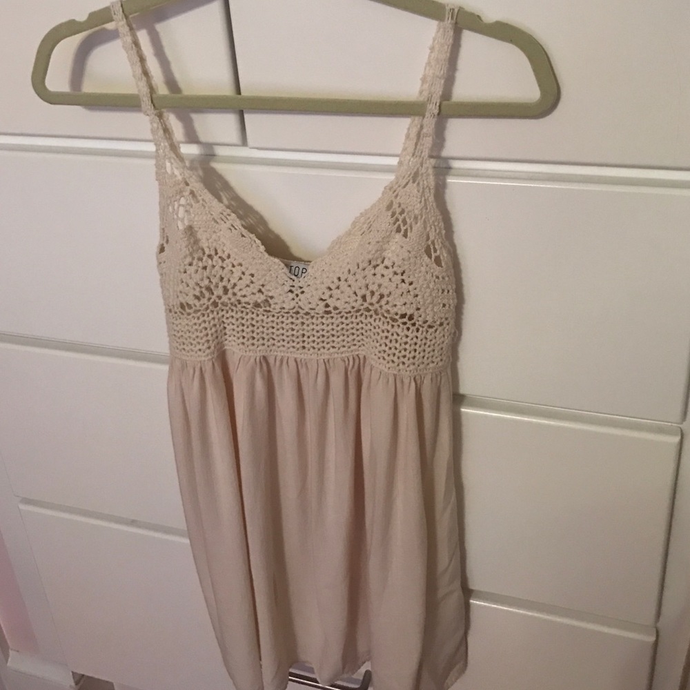 Tobi crochet top dress