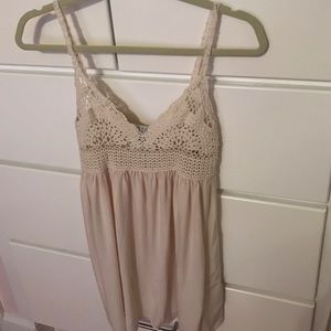 Tobi crochet top dress