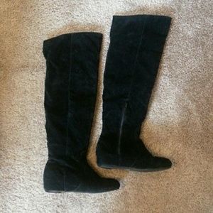 Black Over the Knee Boots
