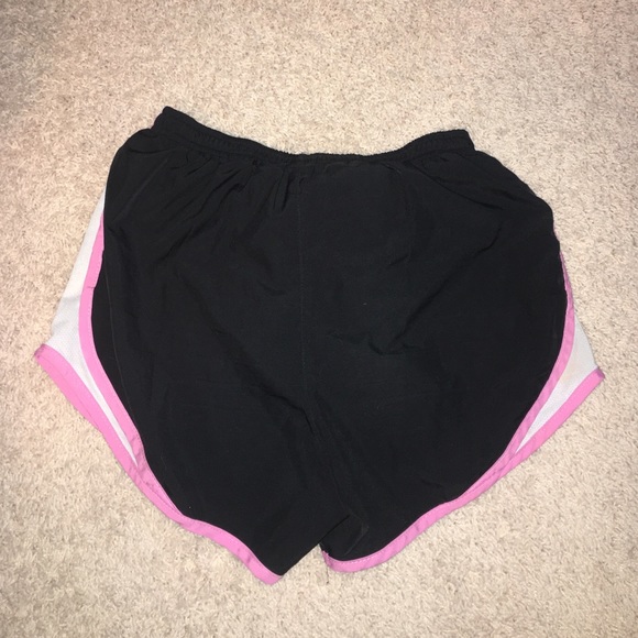Pink and Black Nike Dri-Fit Running Shorts - Picture 2 of 3