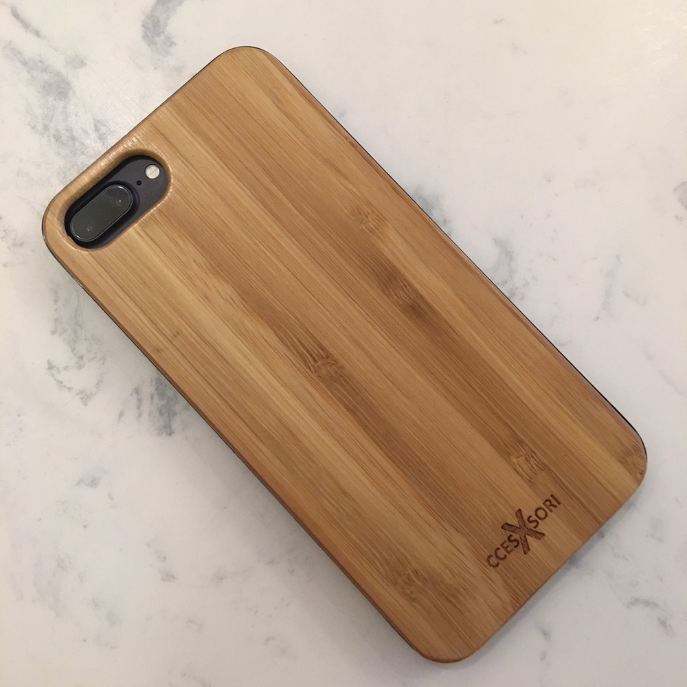⚡️Bamboo Wood iPhone Case🌴 ++2 Screen Protectors