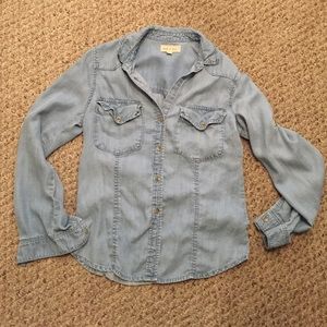 Chambray button down