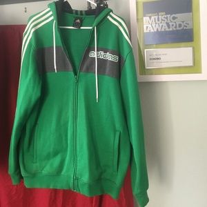 Adidas zip up hoodie