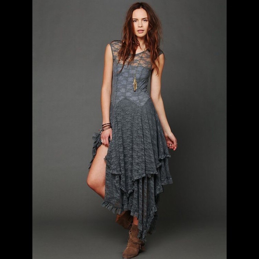 Free People Courtship Slip in Gray