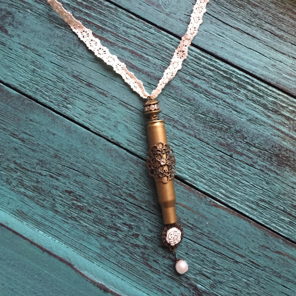 Bullet Shell Necklace - Picture 3 of 4