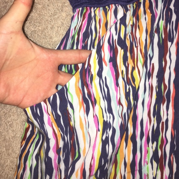 Strapless Multicolor Sundress (Zumiez) - Picture 2 of 4