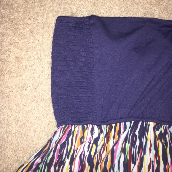 Strapless Multicolor Sundress (Zumiez) - Picture 3 of 4