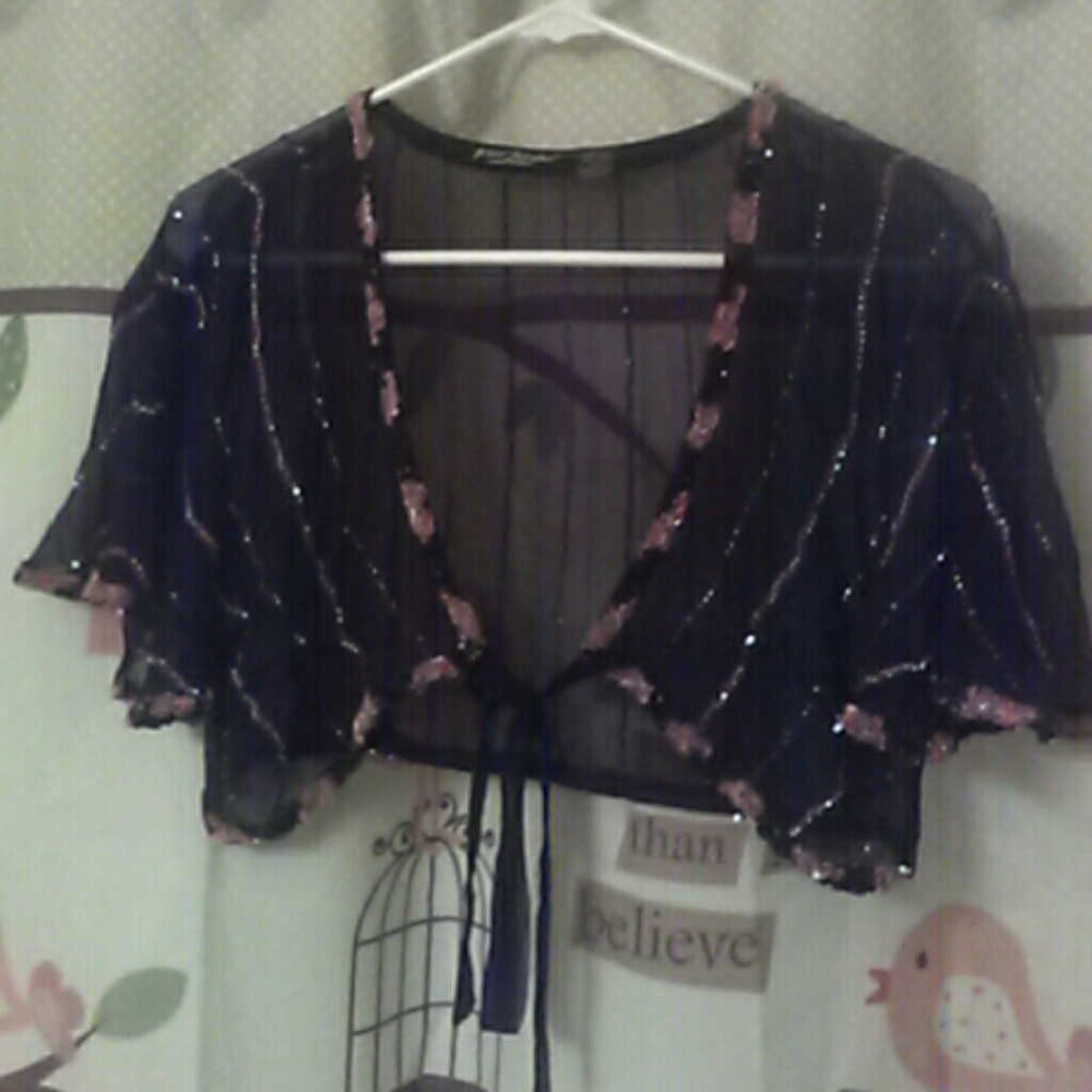 Betsey Johnson shrug