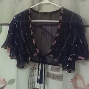 Betsey Johnson shrug