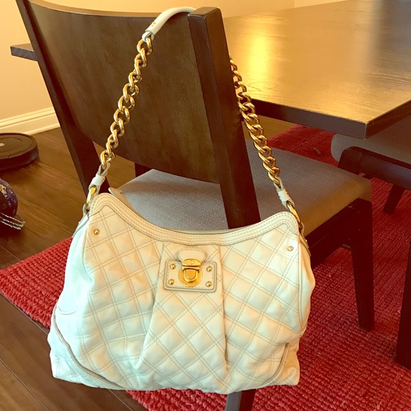 Marc Jacobs ivory quilted bag - Picture 1 of 6