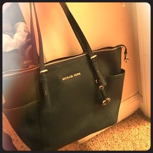 Michael Kors MOSS green tote !!!