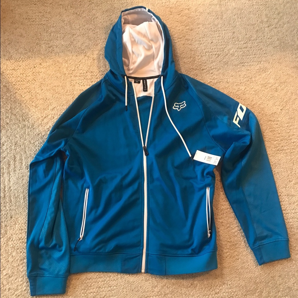 FOX NWT zip up hoodie