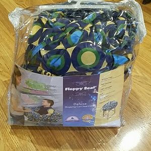 Shopping cart cover, deluxe Floppy seat