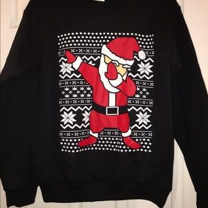 Ugly Christmas sweater - Dabbing Santa