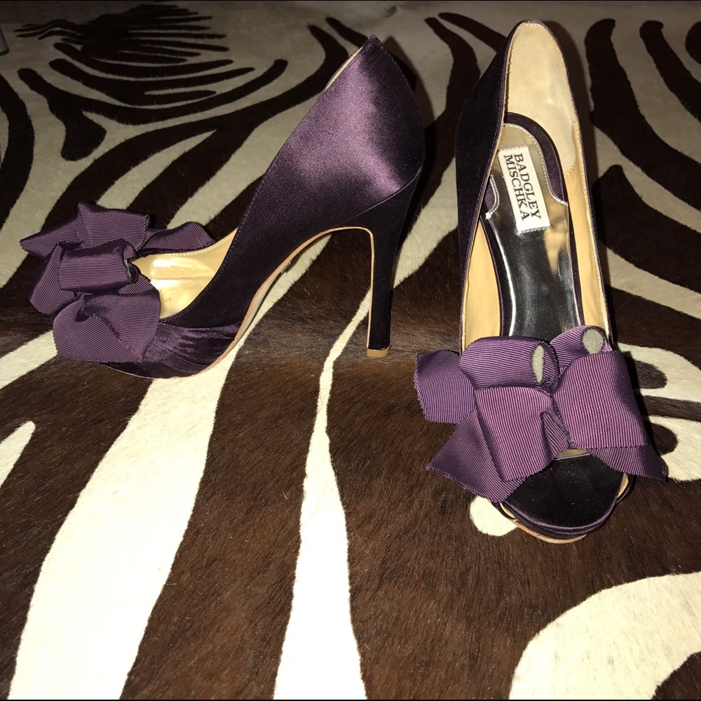 Keeper Peep-Toe Pumps by Badgley Mischka NIB