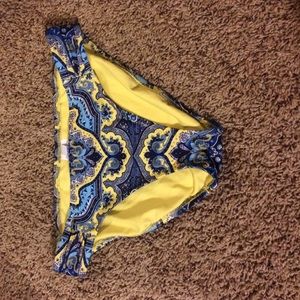 Becca printed bikini bottom