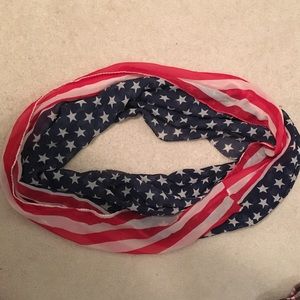 American flag infinity scarf