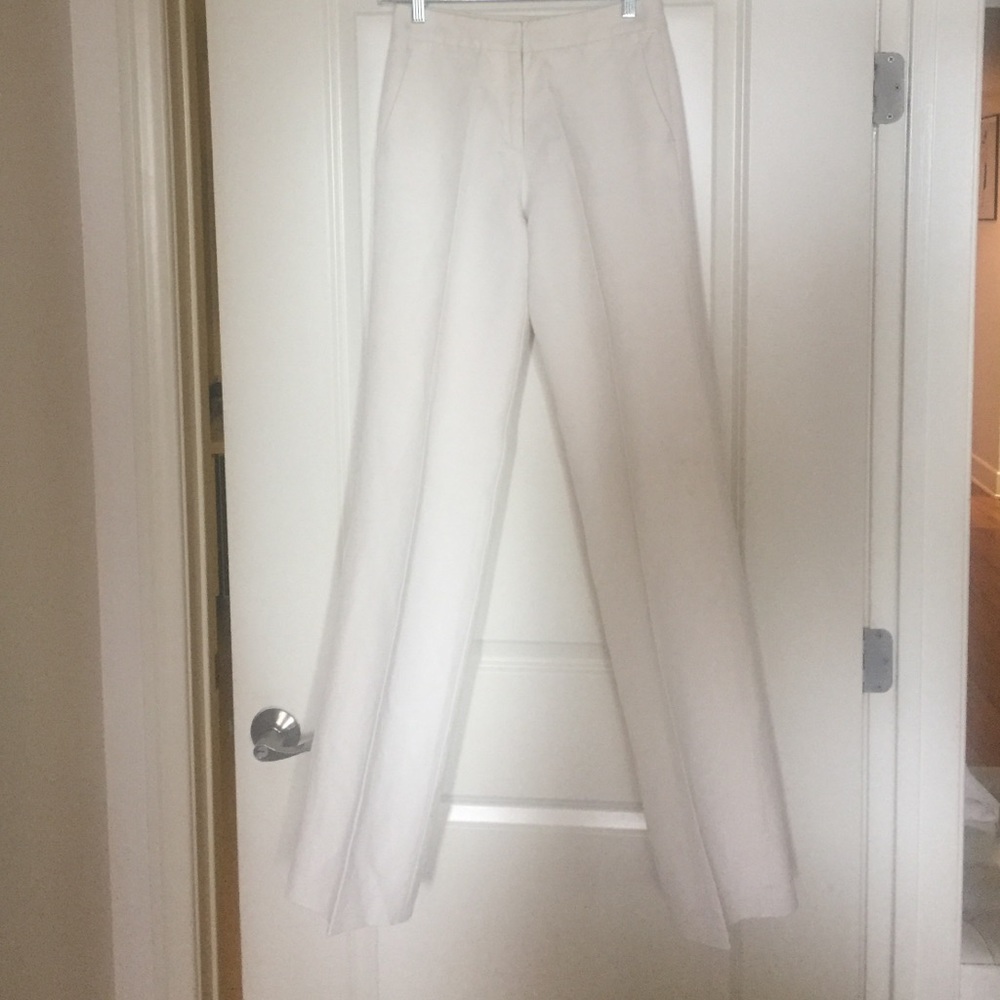 JOSEPH white trousers size 4