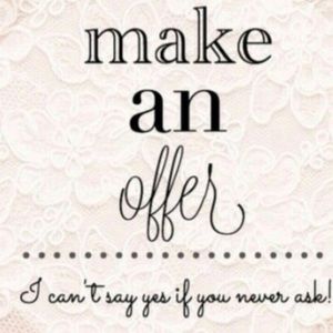 ✨Make An Offer ✨