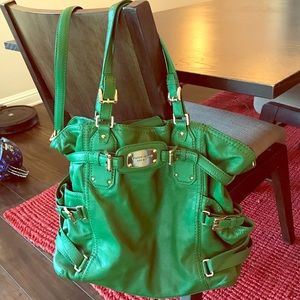 Michael kors green cross body