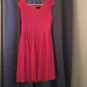 Plus size coral dress size 16