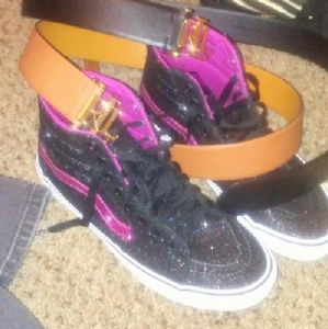 Limited edition vans and ralph Lauren belts