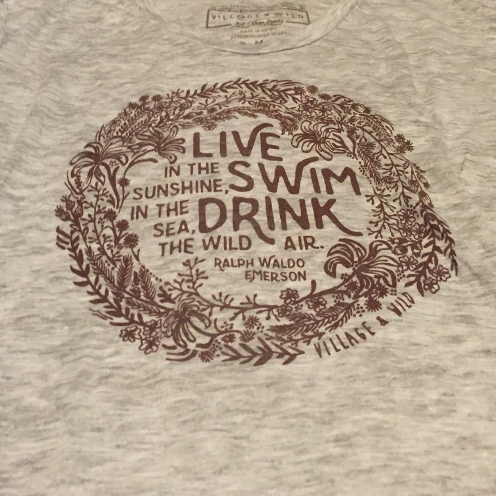 gray tee - Picture 2 of 2