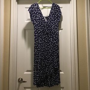 Torrid size 1 butterfly wrap dress