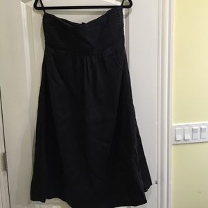 Banana Republic Black Silk Evening Dress 8