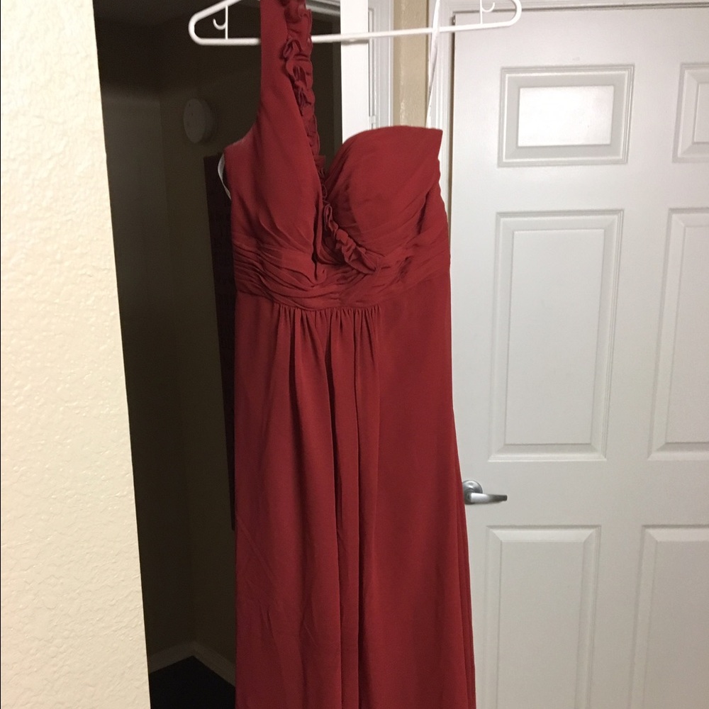 Pretty Maids One Shoulder Bridesmaid Dress