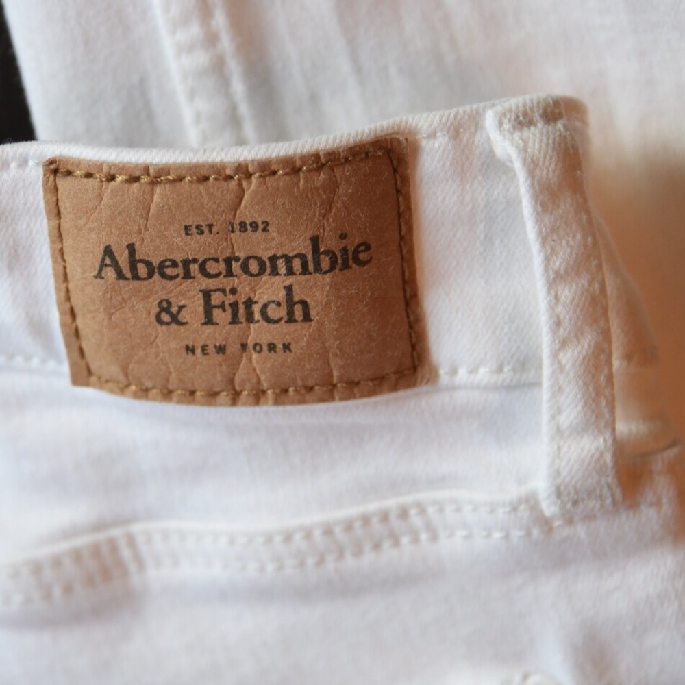 White Abercrombie Jeans