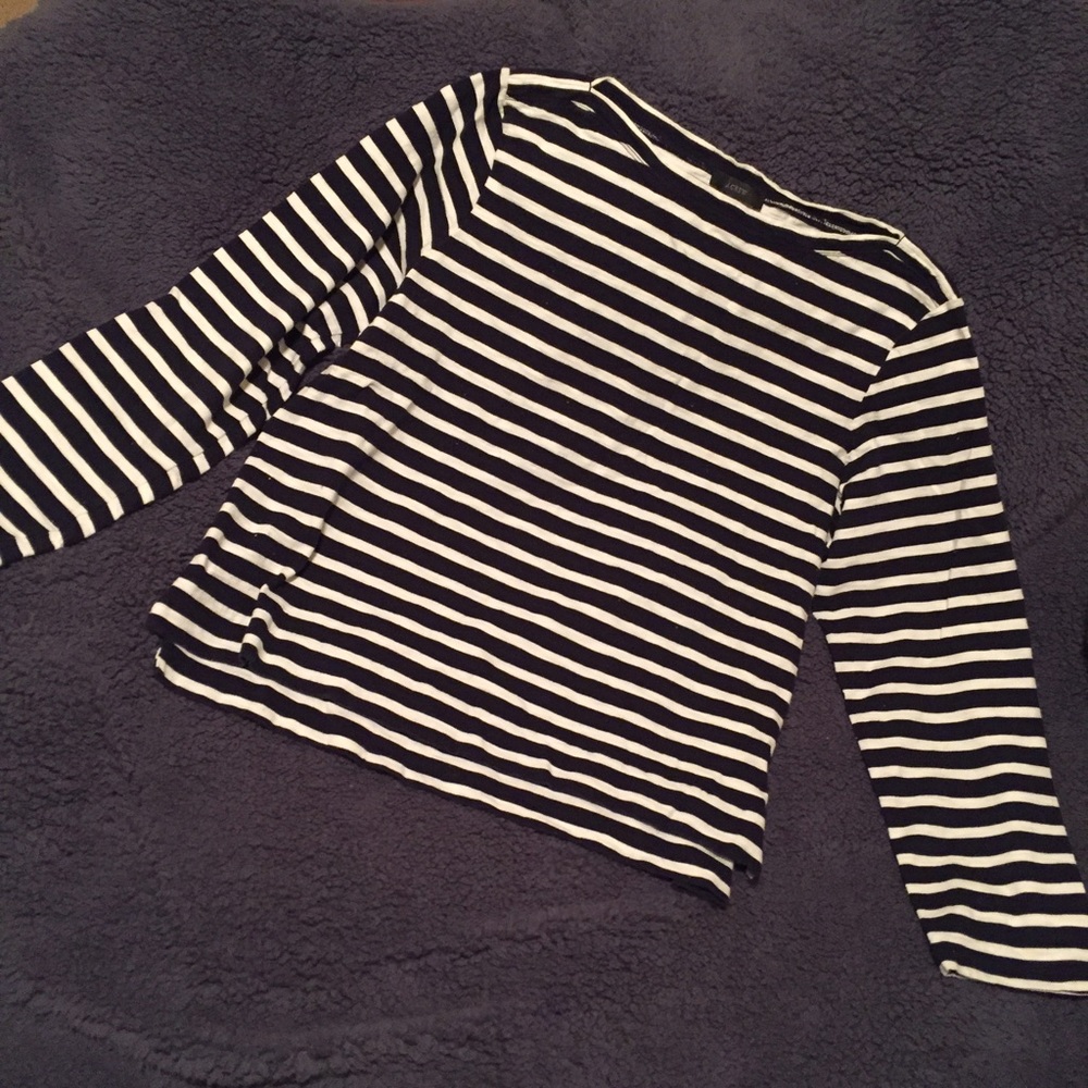 J.Crew cotton stripe top
