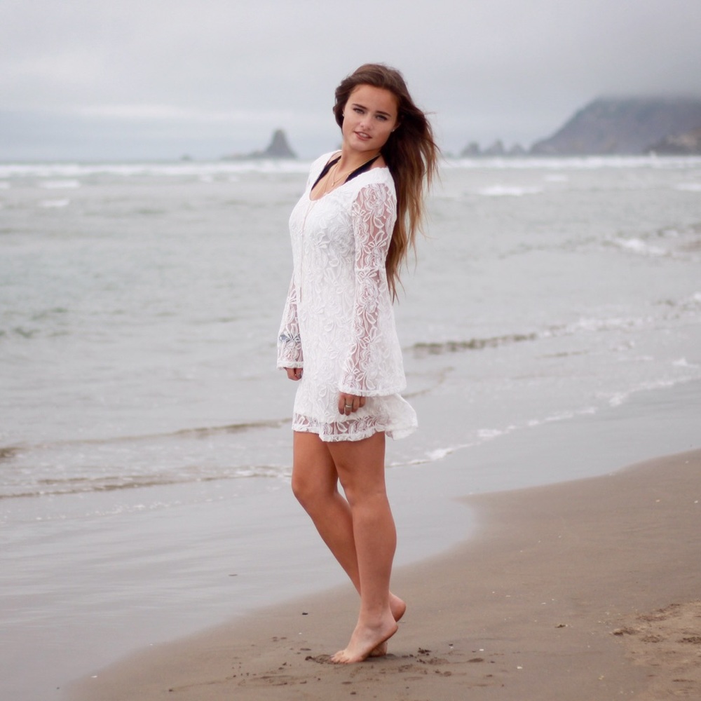 Senior photos dress