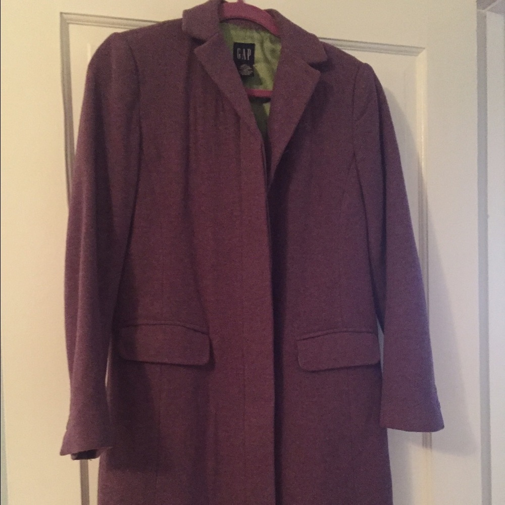 SOLD Gap wool long jacket