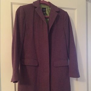 SOLD Gap wool long jacket