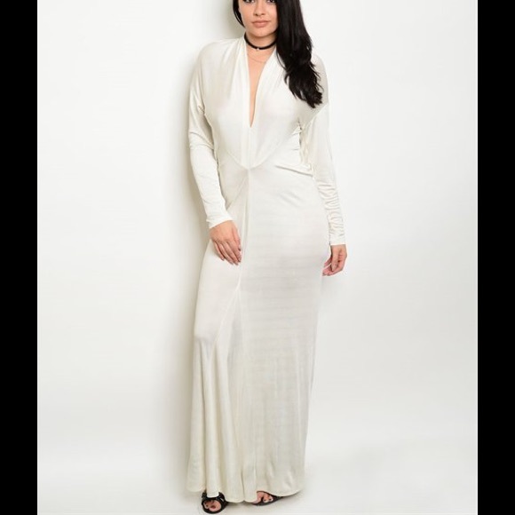 Dresses & Skirts - 2 LEFT❤1X, 2X ❤ Hot White Maxi