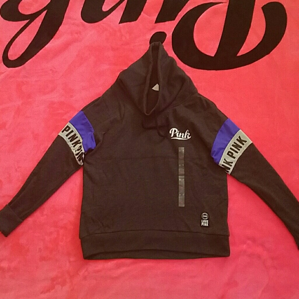 **SOLD** Pink VS Cowl Pullover