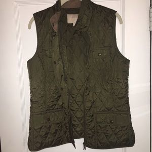 Banana Republic Forest Green Vest