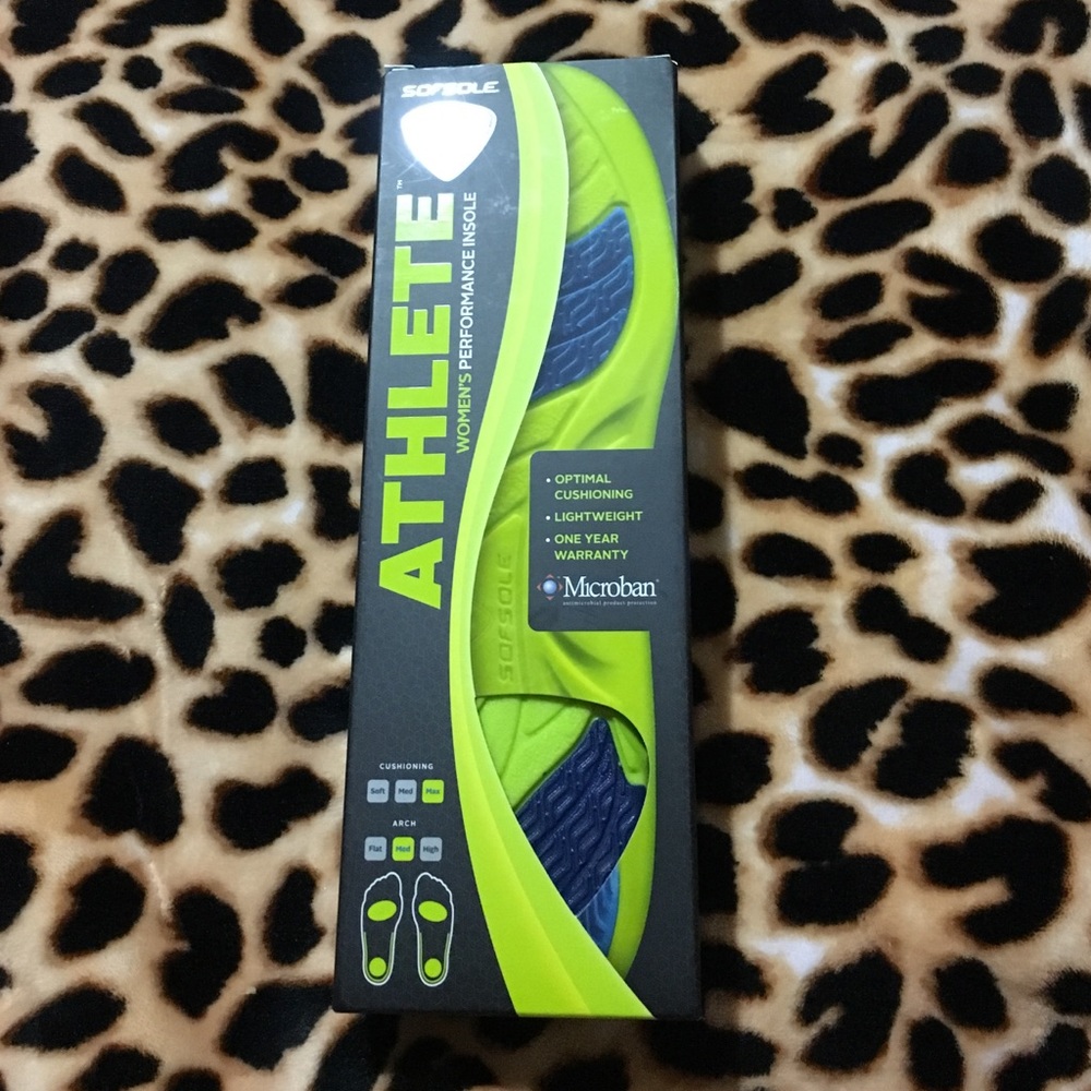 Athletic women's performance insole